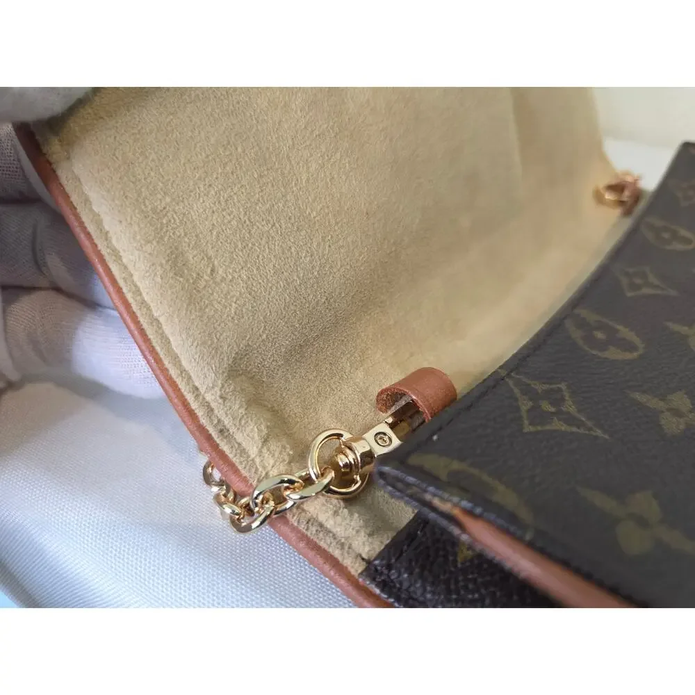 Louis Vuitton Monogram Twin Pochette GM Shoulder Crossbody Bag LV Vintage